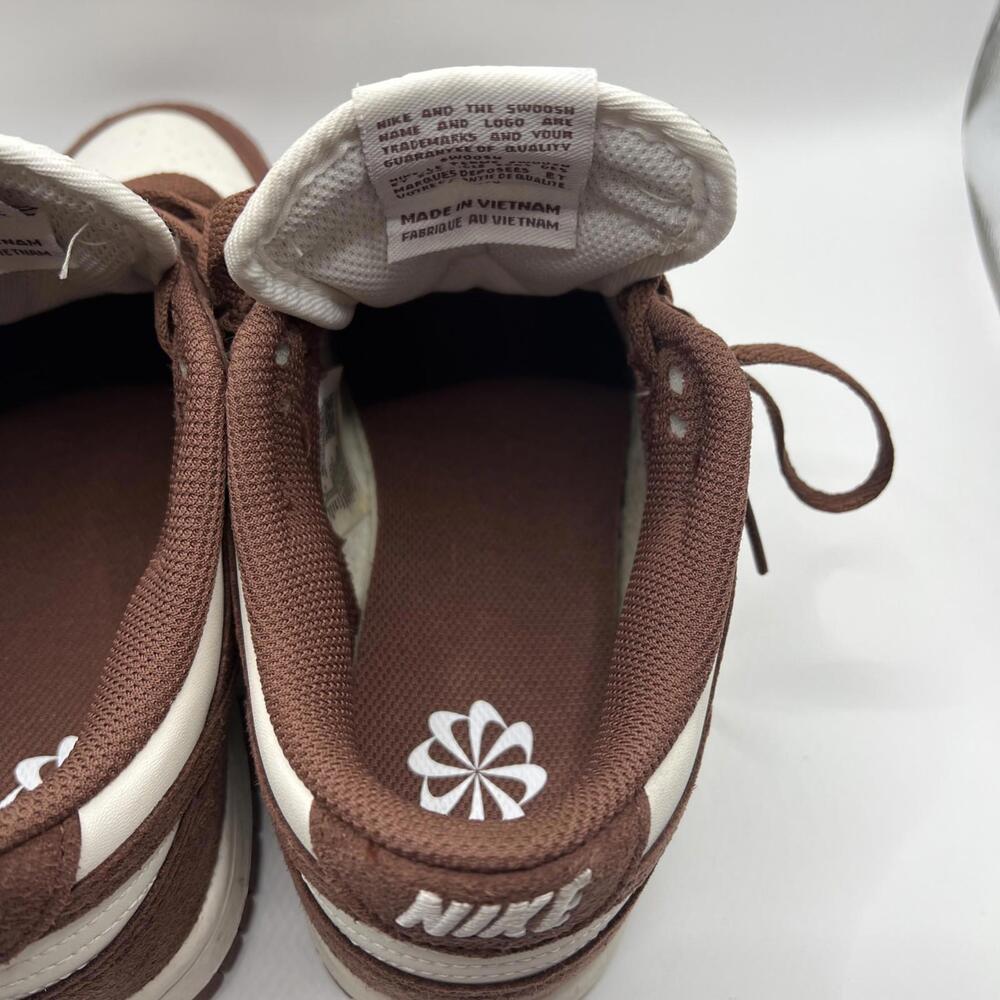 Nike Dunk Low Brown Women's Size 6 Casual Shoes Red Sepia HJ7673-001 - Picture 5 of 8
